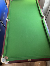 Riley Snooker/Pool Table Folding Legs - Top for Table Tennis 6ft x 3ft Balls/Cue