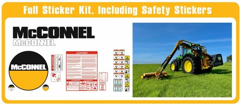 Mcconnel hedge cutter sticker - mcconnel,