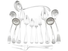 Antique Dutch Silver Canteen