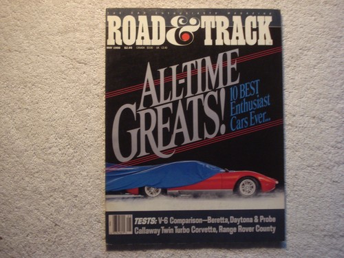 Road track 1990 may ford - &,