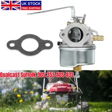Carburetor Kit for Suffolk Qualcast Classic 30S 35S 43S Tecumseh AQ148 Engine UK