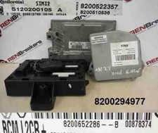 Renault Clio MK3 2009-2012 1.2 16v ECU SET UCH BCM Steering + Key Fob 8200652286