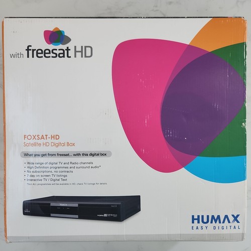 Humax foxsat satellite - foxsat-hd, hd