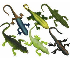 1pc 20cm Stretchy Lizard Reptile Toy Animals