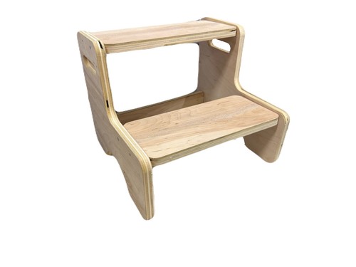 Kids wooden step stool - kids,