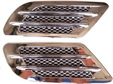 Chrome Car Bonnet Air Intake