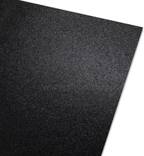 BLACK A1 GLITTER CARD