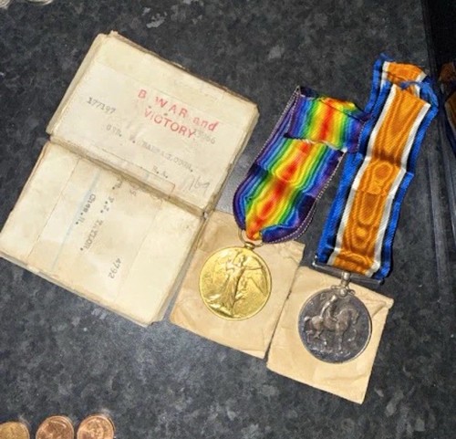 Ww1 medal pair british - medal, (british