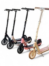 Folding Adult Scooter Big Wheels Suspension Non Electric Commuter Kick Push Dual