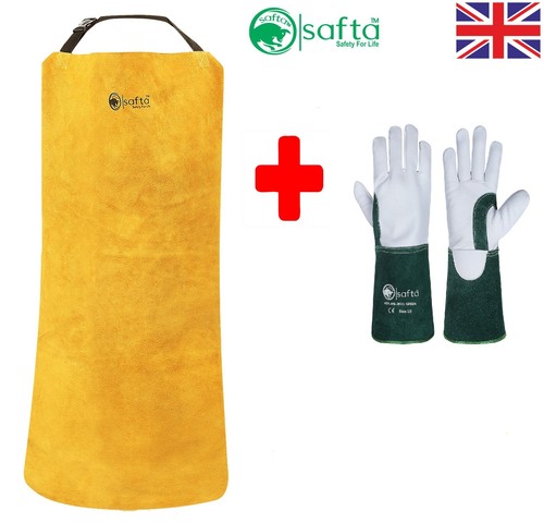 Welding apron leather - leather, heavy