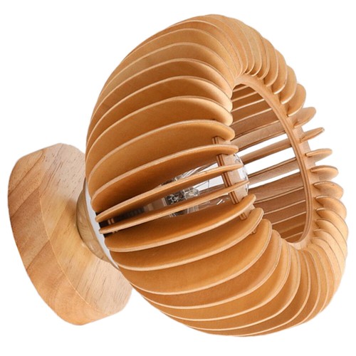 New wooden ceiling lamp - new,