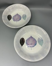 2 x Portmeirion Dusk Pasta