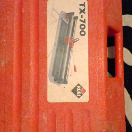 Rubi 700 manual tile cutter - manual,