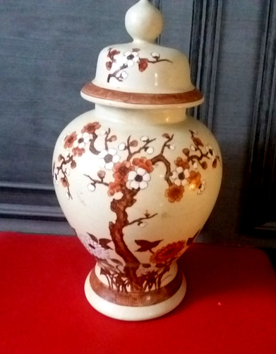 Heavy ceramic oriental - heavy, ginger