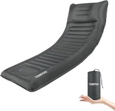 TOBTOS Inflatable Camping Pillow Thick 6 Inch Ultralight Sleeping Pad LG70