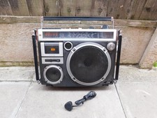 JVC RC-550LB EL DIABLO Ghetto Blaster Boombox Radio Cassette Player READ NOTES