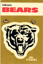 1983 Fleer NFL Team Action Football Logo Stickers / U Pick Cards / Buy4+ Save20%