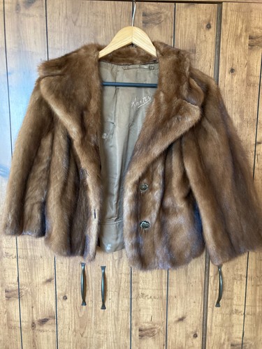 Real mink fur - and, hat