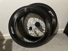 Zipp 808 Firecrest Front and rear  clincher wheel set 