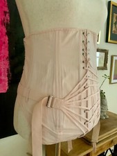 1950s Girdle Corset - XL - Vintage Corset XL - Pink