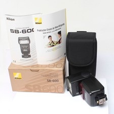 Nikon Speedlight SB-600 Flash Original Packaging + Description, Bag No.683