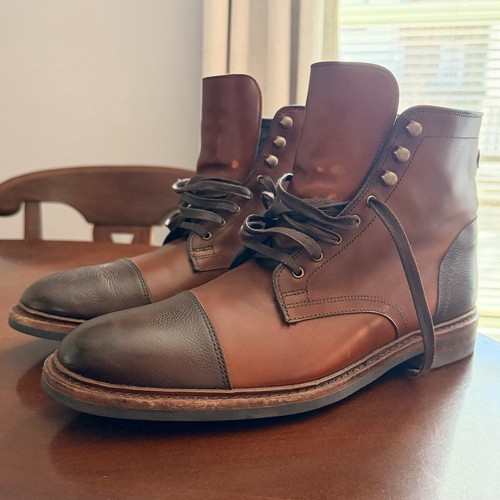 Allen edmonds leather boot - allen,