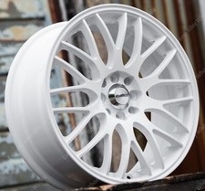 17" White Motion Alloy Wheels Fits Peugeot 3008 308 407 508 605 607 Expert 5x108