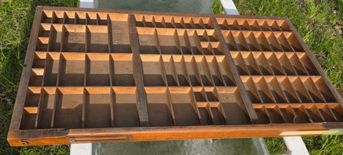 Vintage stevens type - type, press