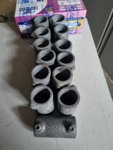 Galvanised key clamp - 34,