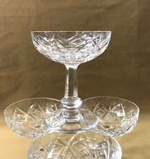 1 crystal champagne glass signed BACCARAT model HARFLEUR 12.2 cm glass