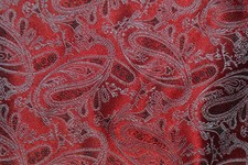 EPOINT red silk ascot / cravat