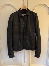 Rick Owens DRKSHDW Black Waxed