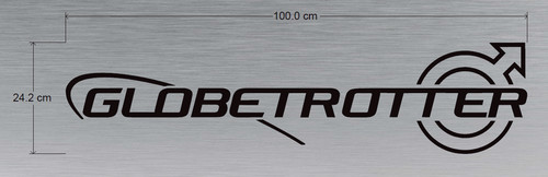 Globetrotter decal sticker - globetrotter,
