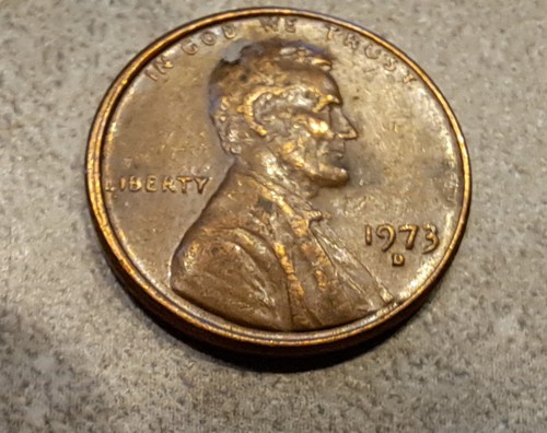 1973 lincoln memorial penny - 1973-d,