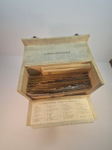 Vintage linguaphone cours de - cours,