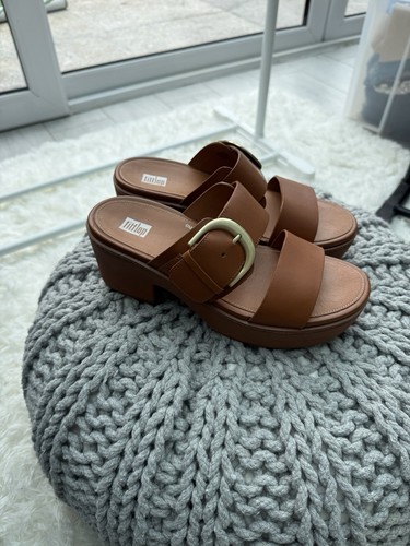 Fitflop tan leather - fitflop, pilar