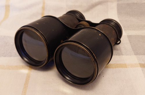 Vintage pair leather binded - of,