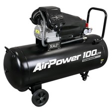 Sealey SAC10030VA 100L V-Twin
