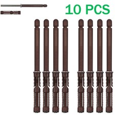 10PK 100mm Floating Shelves Concealed Hidden Shelf Support Brackets Fixing Mount