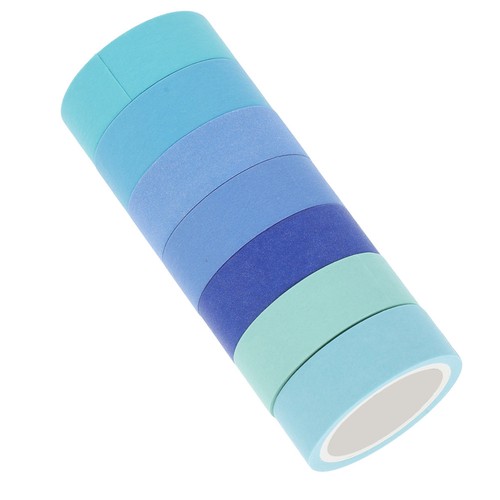 Assorted color washi tape set - assorted,