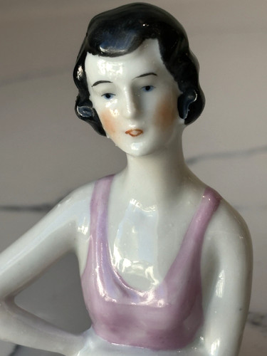 Antique german porcelain - antique, pin