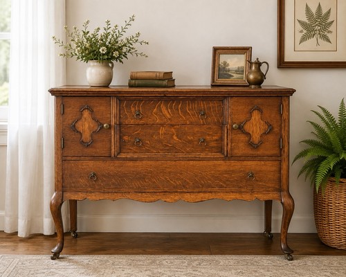 Antique quarter sawn - antique, tiger