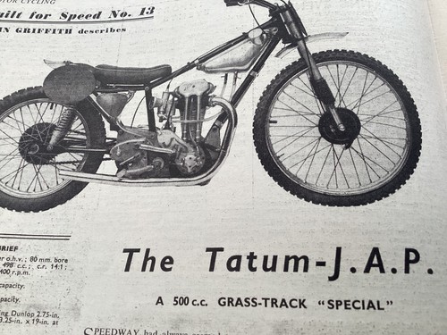 Tatum jap speedway - jap, special