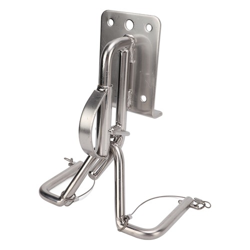 Quick release snap - release, davit