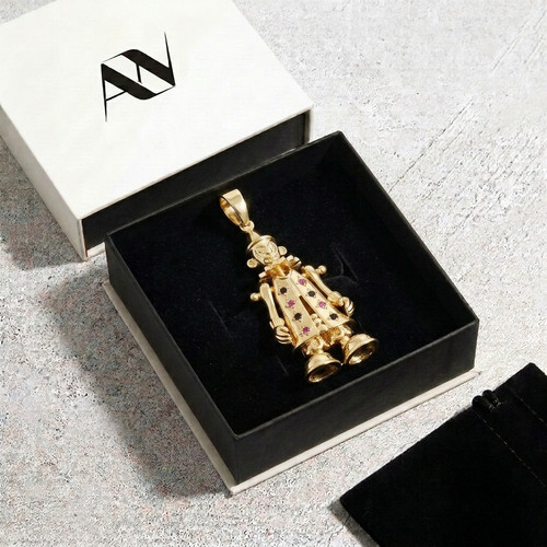 14k gold finished micro - 14k,
