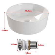 405mm Counter Top Small Basin