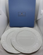 Wedgwood Strawberry and Vine Plate set of 2 White w/BOX 11.22in England