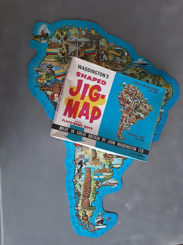 Vintage waddingtons shaped jig - waddingtons,