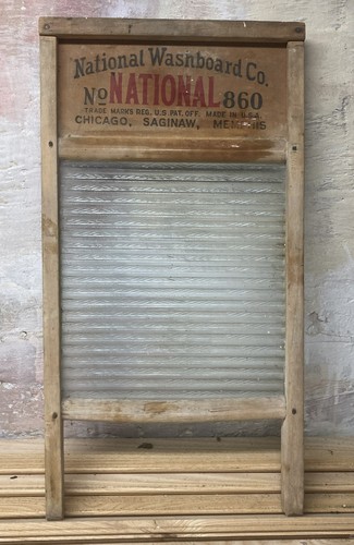 Vintage national washboard - national,
