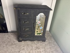 Lovely vintage black wooden